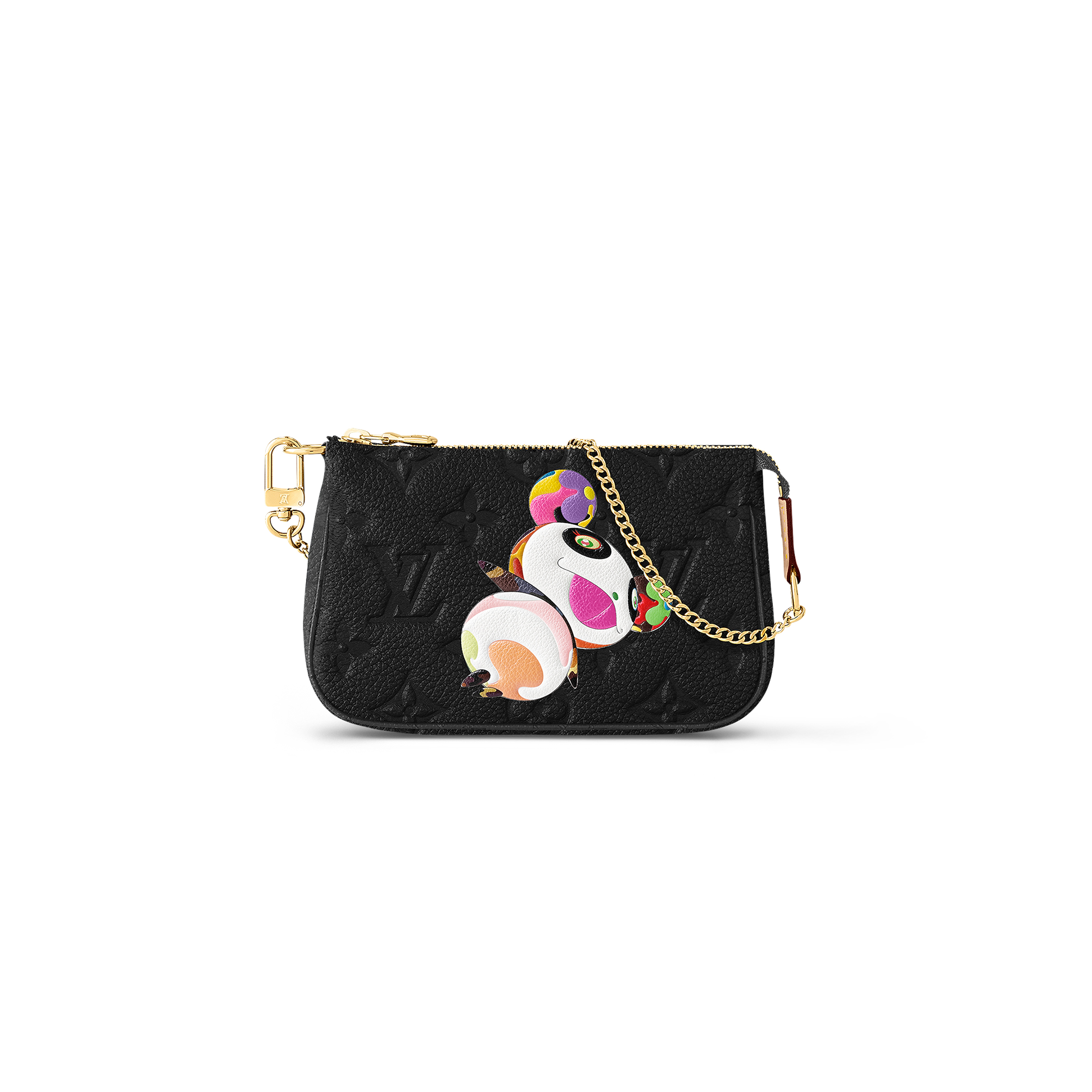 l**is V*t*n murakami lv x tm mini pochette accessoires m13824 (15.5*10.5*4cm)